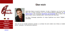 Tablet Screenshot of joachim-gehweiler.de